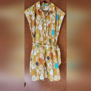 Maeve Anthropologie Toni Tunic Dress Women's Size L